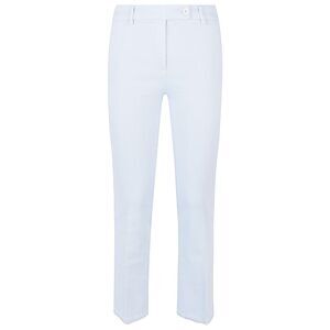 Via Masini 80 Women Cotton Straigh-Leg Trousers